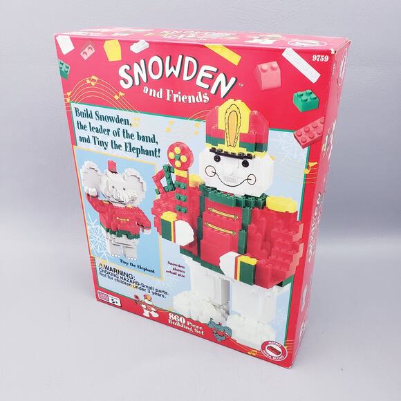 Vintage 1999 MEGA BLOKS Snowden and Friends Set #9759 - Picture 1 of 9